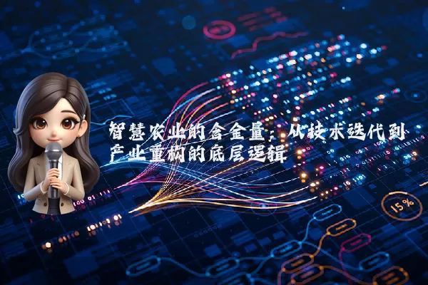 智慧农业的含金量：从技术迭代到产业重构的底层逻辑