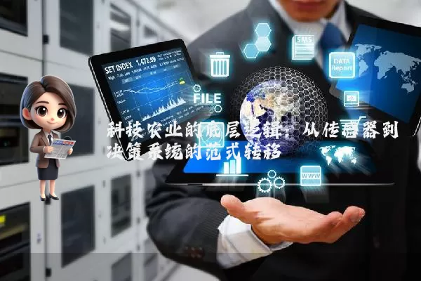 科技农业的底层逻辑：从传感器到决策系统的范式转移