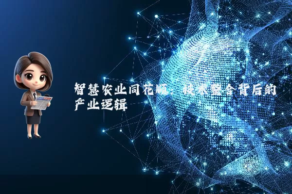 智慧农业同花顺：技术整合背后的产业逻辑