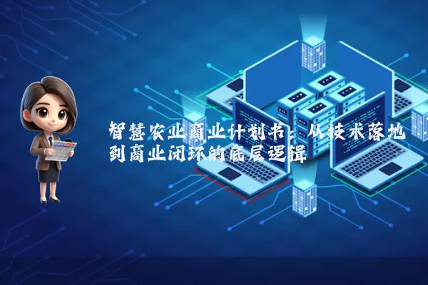 智慧农业商业计划书：从技术落地到商业闭环的底层逻辑