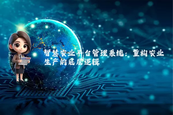 智慧农业平台管理系统:重构农业生产的底层逻辑