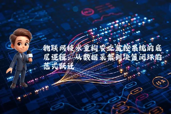 物联网技术重构农业监控系统的底层逻辑:从数据采集到决策闭环的范式跃迁