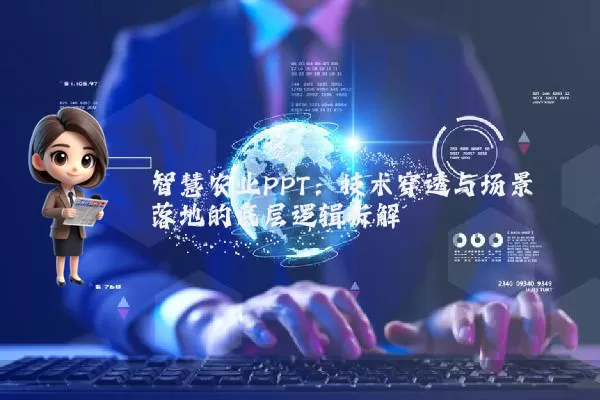 智慧农业PPT：技术穿透与场景落地的底层逻辑拆解