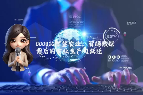000816智慧农业：解码数据背后的农业生产力跃迁